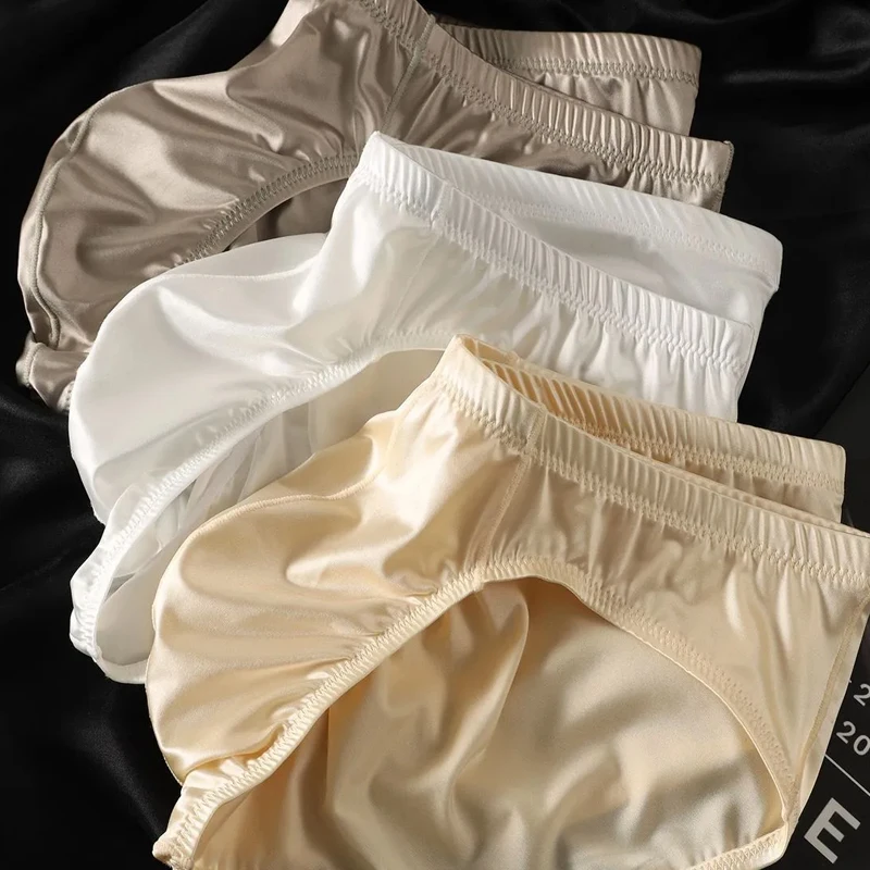 Boxer Shorts Modal - 4X Men's Sexy Shinny Underwear Convex