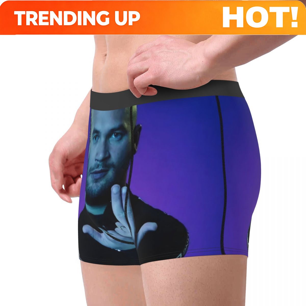 Custom Novelty French Rapper J - Boxer Shorts Modal ulasan dan harga